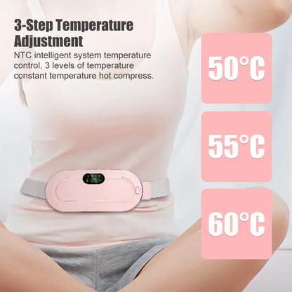 Portable Heating Pad Menstrual Heating Massager Belt Abdominal Belt Period Relief Thermal Massager Belly Warm Palace Belt